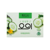 Освежающее огуречное мыло Clio New Cucumber Soap